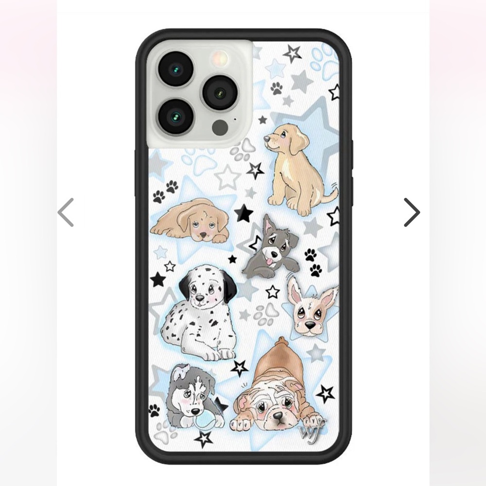 NEW Wildflower iPhone 13 Pro Max Case - Puppy Party